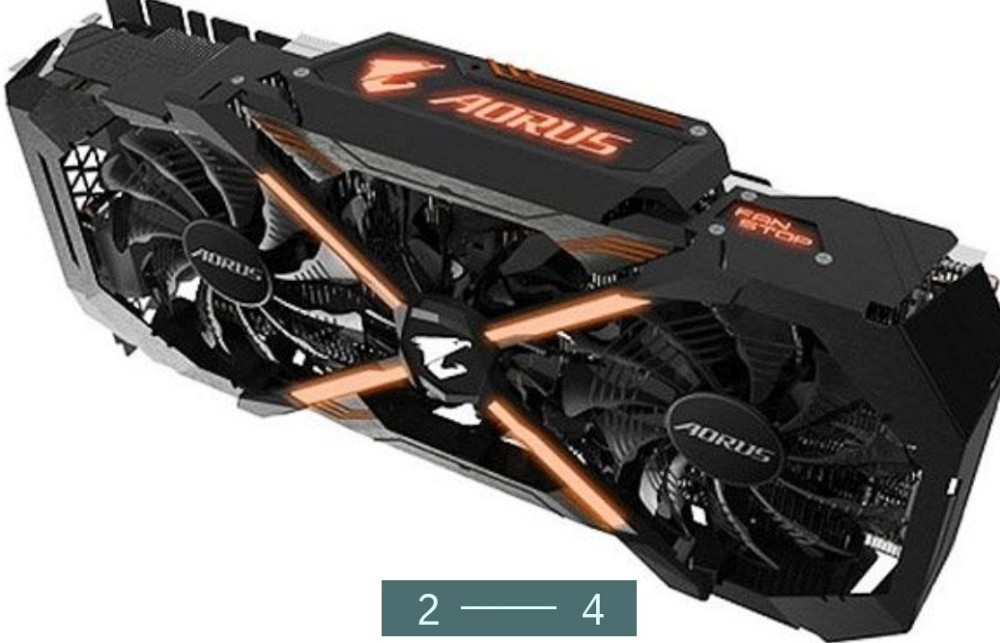 Відеокарта: Gigabyte AORUS 11Gb. Київ - фото 2