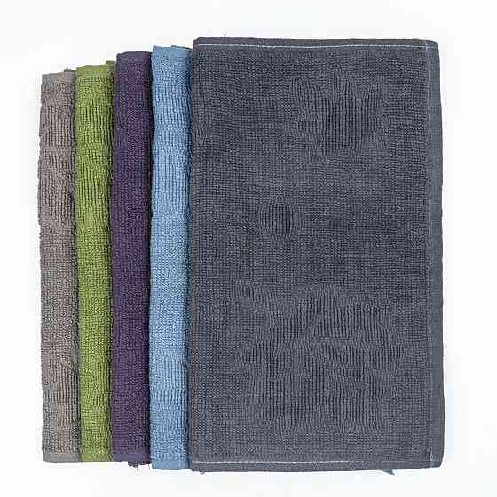 Кухонна жакардова серветка GM Textile 25х45 см 380 г/м2 (Сірий) Суми