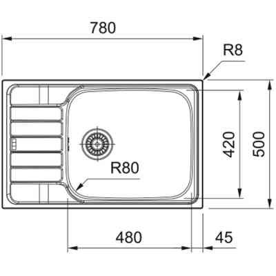 Мийка кухонна Franke Spark SKL 611-78 XL (101.0716.716) Вінниця