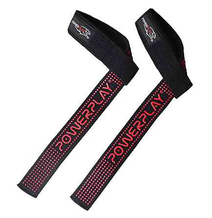Лямки для тяги PowerPlay 7064 Чорно-Червоні Киев
