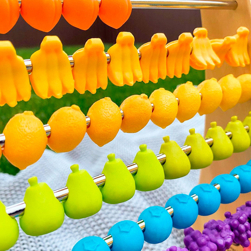 Розвиваюча дерев'яна іграшка-рахівниця - Тутті-Фрутті Дніпро - фото 7