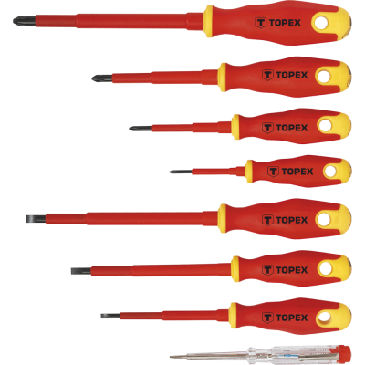 Набір викруток Topex 1000В, 8 шт. (39D674) Вінниця - фото 1