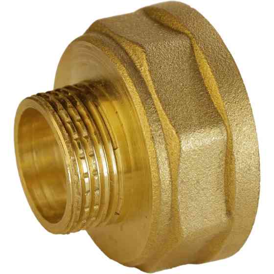 Переходник редукционный латунный 1 1/4″ВР х 1/2″НР штампованный А0620А VA (000026560) Киев