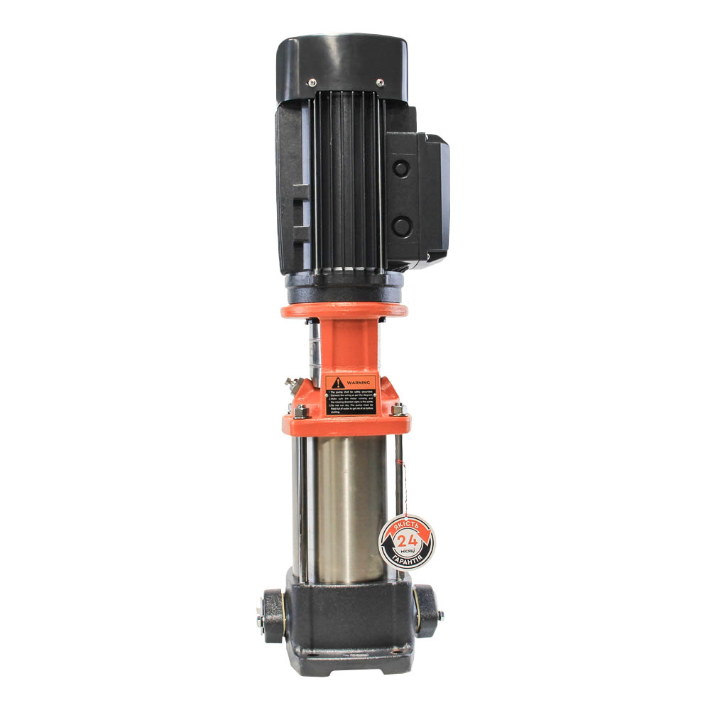 LEO Насос центробежный многоступенчатый вертикальный 380В 2.2кВт H 182(133)м Q 75(50)л/мин нерж Коломия - фото 5