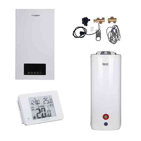 Комплексне рішення Thermo Alliance для котельної: електричний котел 6 кВт + комплект бойлера + комбінований підлоговий Київ