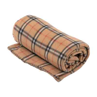 Плед Ardesto Fleece 100% полиэстер, клеточка, бежевый 130х160 см (ART0722PB) Винница