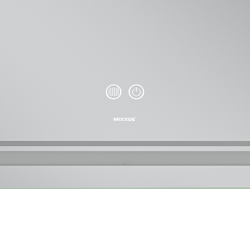 Дзеркало MIXXUS PREMIUM QUADRO MR20-120x80 з LED Touch, Anti-fog, димером, рег. яскравості, лінзою (MP6624) Київ - фото 8