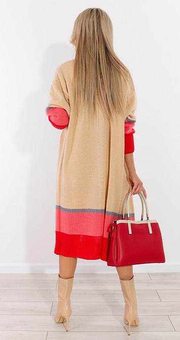 В'язаний костюм плаття з кардиганом з люриксом (46-48) Київ - фото 5