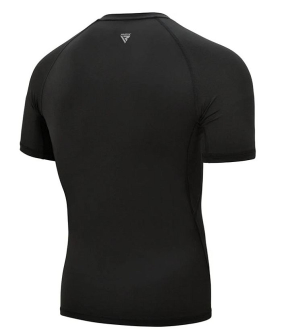 Рашгард із коротким рукавом RDX T15 Black L Каменское - изображение 2