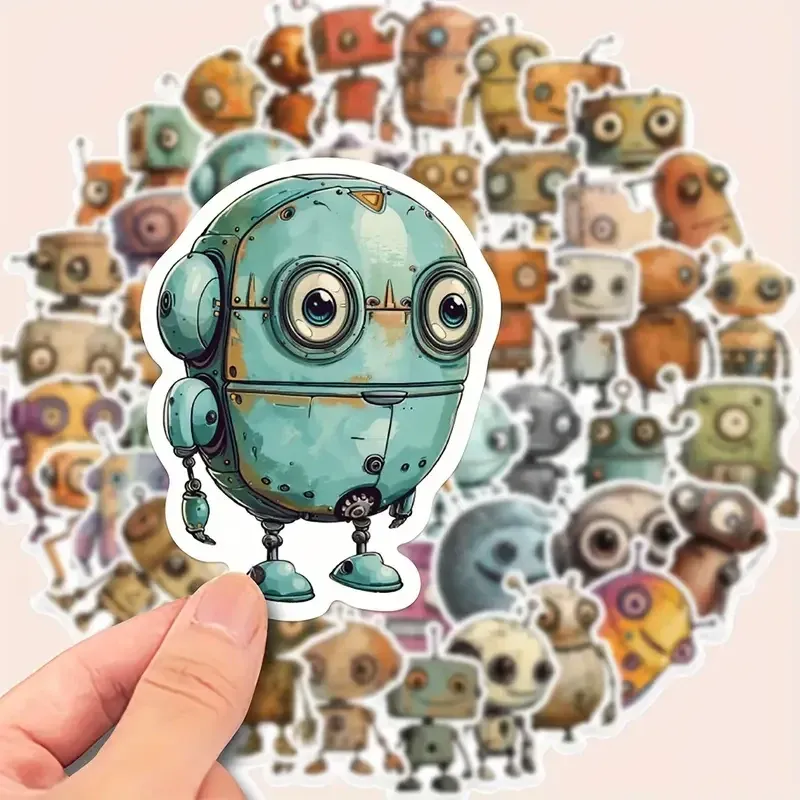 Набор стикеров работы 50 шт – водостойкие наклейки для декора ноутбука, телефона, чемодана Киев - изображение 3