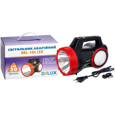 Ліхтар Delux REL-103 20 LED 10W (90018289) Вінниця - фото 1
