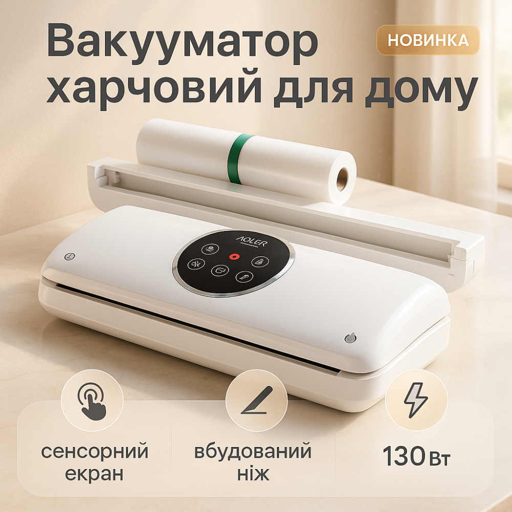 Бытовой пищевой вакууматор, Профессиональные вакуумные упаковщики для кухни, Вакуматор для овощей TP-26 Львов - изображение 5