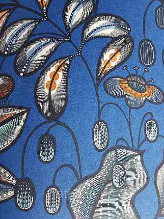 Шпалери флізелінові еко Khroma Zoom Bahia 0.53х10.05 м квіти листя різні кольори Київ