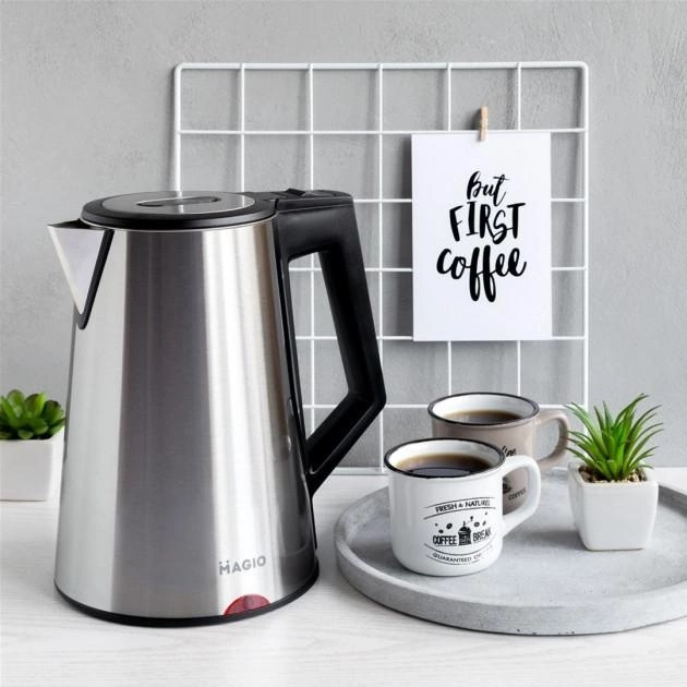 Сучасний електричний чайник, Чайник електричний модний для дому на кухню BG-41 Львів - фото 12