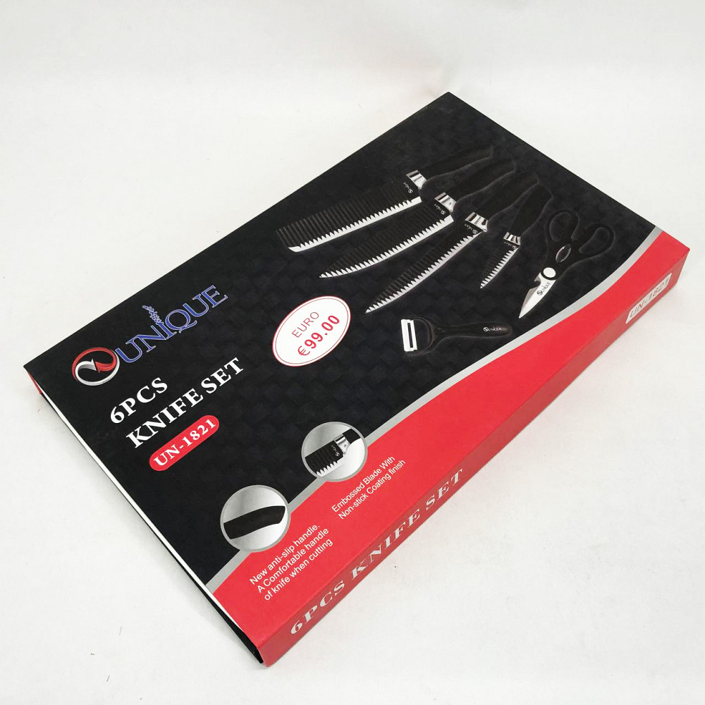 Кухонный набор ножей для нарезки, Кухонный нож универсальный, Набор литых ножей для кухни BS-29 Львов - изображение 9