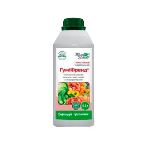 Добриво комплексне 500мл рідина Жива земля Гуміфренд Житомир
