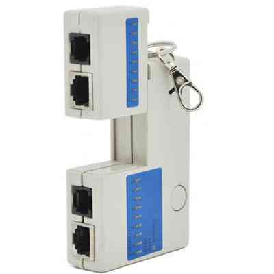 Тестер кабельный ML7123 RJ45/RJ12 (без батареек в комплекте) Merlion (YT-ML7123 / YT-CaTe / 07123) Винница