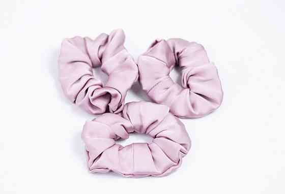 Гумка для волосся шовкова Пудровий Харків