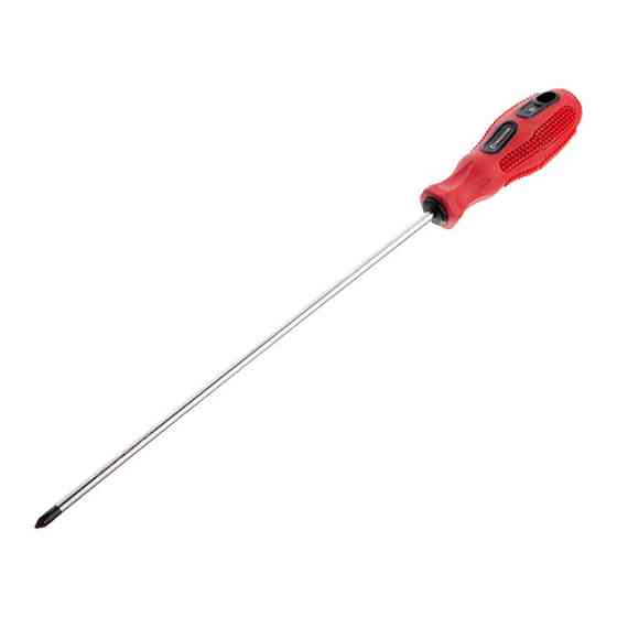 Викрутка хрестова, PH1×250 мм, Cr-V INTERTOOL VT-3141 Киев