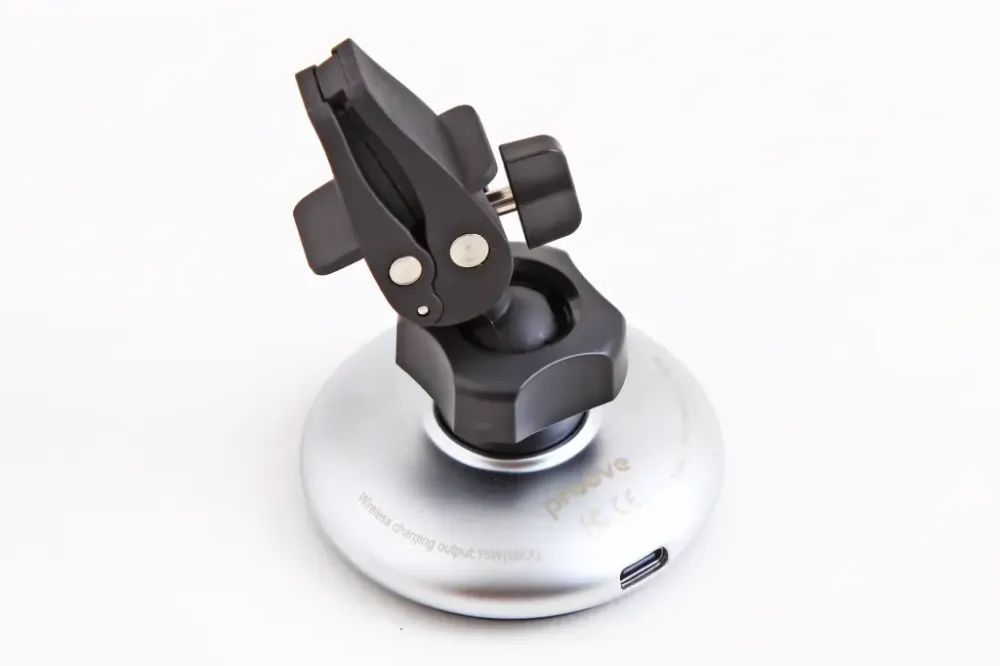 Піднімання під телефон магніт MagSafe на обдунувши з безрів. зарядкою 15Вт Proove Magic Circle срібло. Вінниця - фото 2