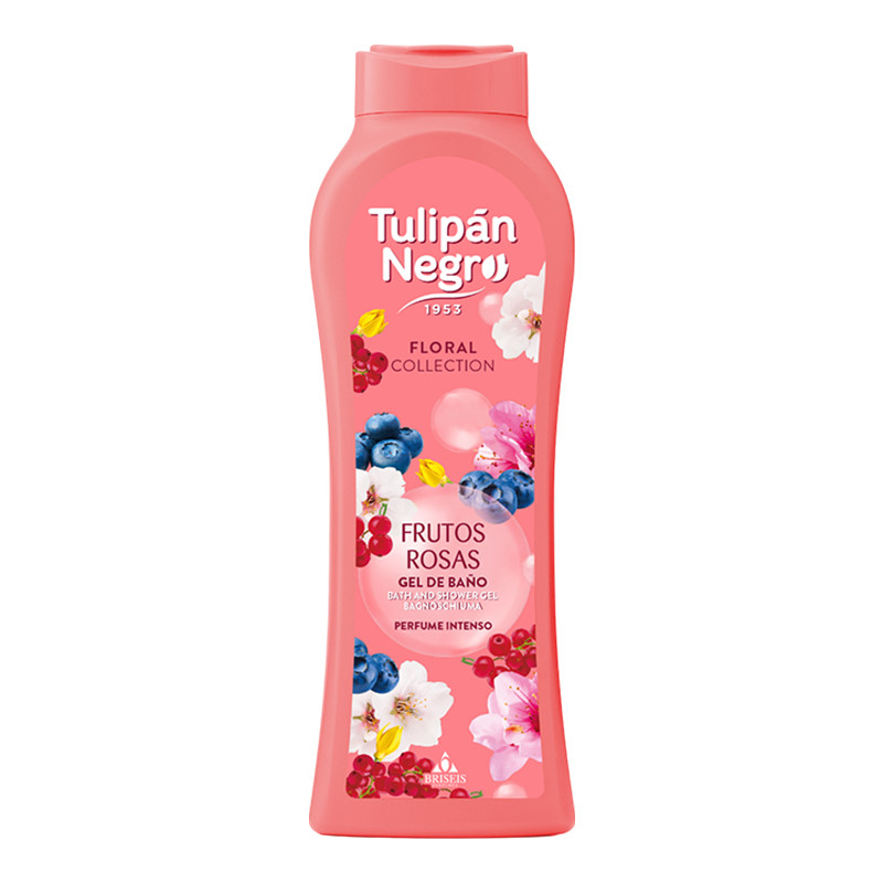 Гель для душа парфюмированный Floral Розовые Фрукты Tulipan Negro 650 мл Киев - изображение 2
