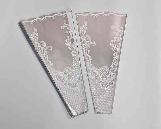 Конусне паковання під квіти h60/ 7низ/31верх метал (100 шт) візерунок88 (2) (100 шт.) Харків