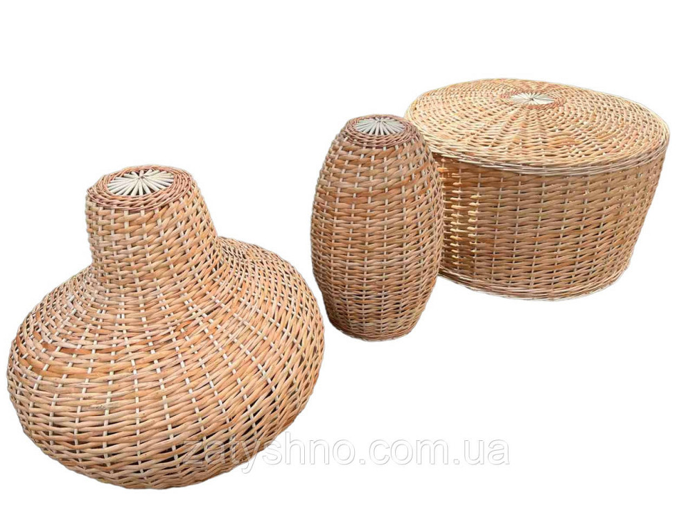 Набор плетеных люстер из лозы Киев - изображение 1