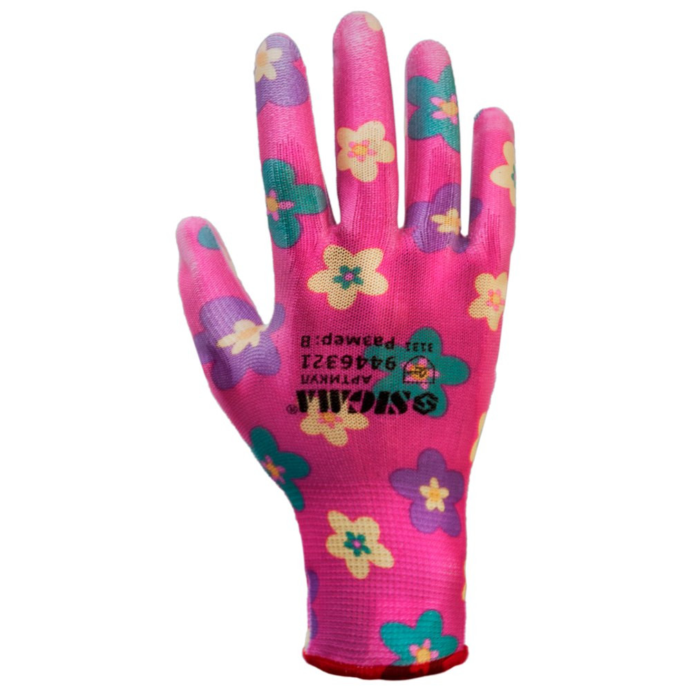 Sigma Перчатки с ПУ покрытием (красные, манжет) SIGMA (9446321) Киев - изображение 4