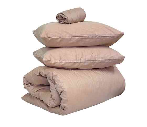 Ecotton Комплект наволочок Ecotton 70х70 см із сатину 2 шт (арт. 14-1210 Shifting Sand) кремови Киев