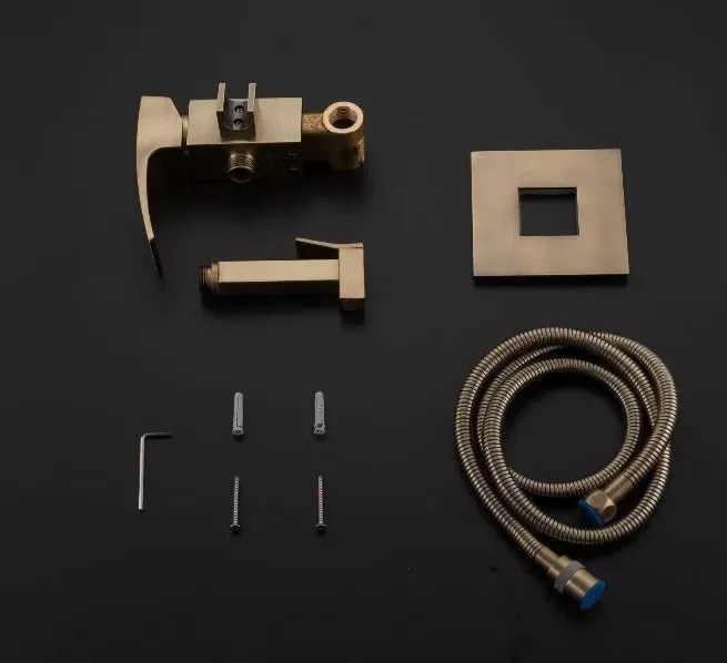 Гігієнічний душ прихованого монтажу GAPPO G7207-4 бронза Київ - фото 5