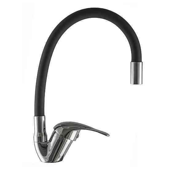 Смеситель для кухни EcoMix ENERGO E-GEZ-203SLR-BLACK (000019168) Киев