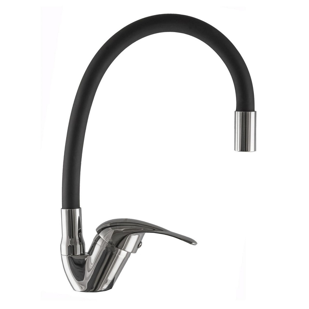 Смеситель для кухни EcoMix ENERGO E-GEZ-203SLR-BLACK (000019168) Киев - изображение 1