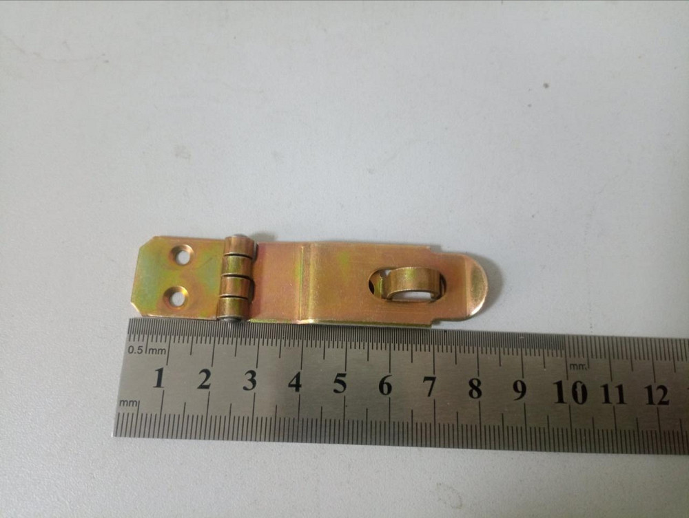 Скоба-завіса колодки  20х 85мм, оцинк жовтий "P-o" Київ - фото 1