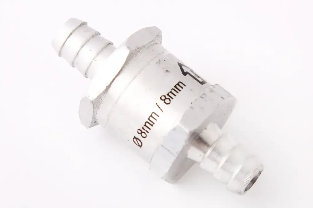 Клапан обратный топливный дизельный разборный алюм.  8мм ATP Винница - изображение 1