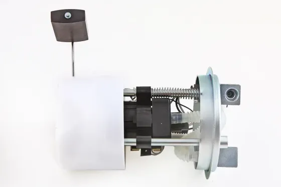 Насос топливный 21102 электр. в сборе Flagmus нов. обр. (дв. 1.5, штуцера) Винница