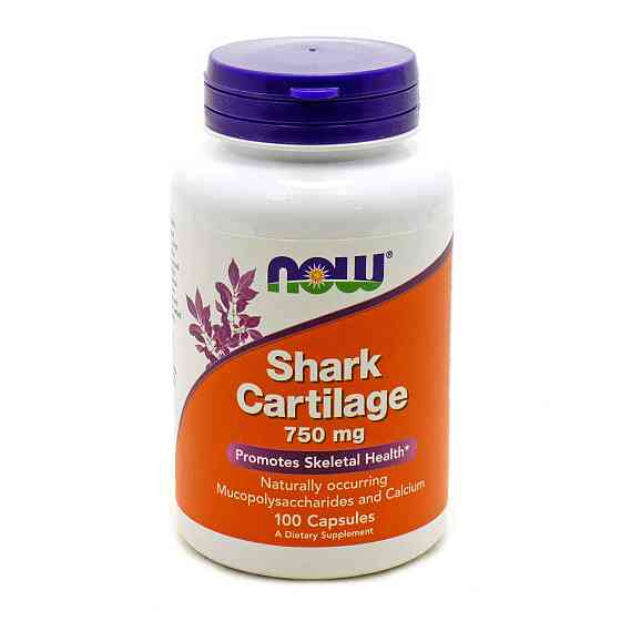 Акулій Хрящ (Shark Cartilage) 750 мг 100 капсул Київ