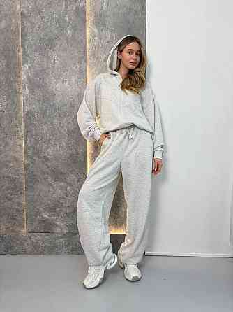 Женский стильный повседневный весенний костюм 100% хлопок Меланж Одесса