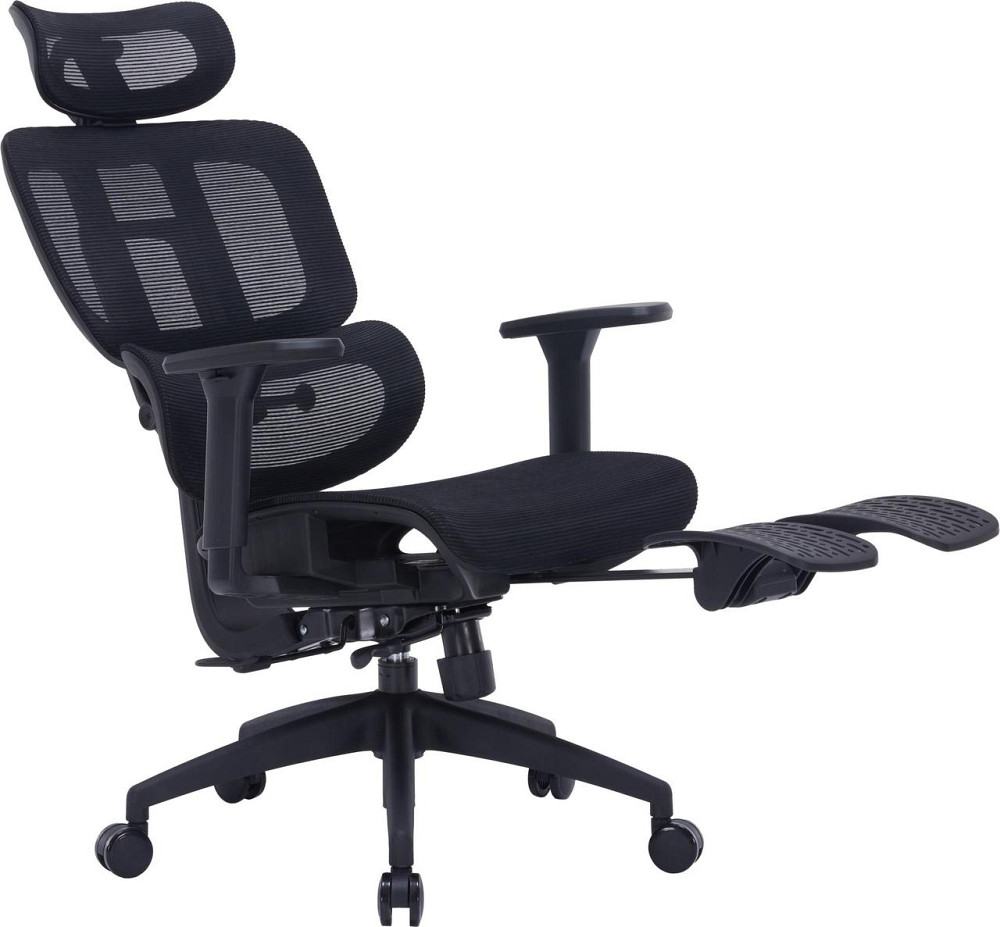 Крісло офісне Officepro Skyline Footrest Black (OC750-B-B-B) ( 14351 ) Харків - фото 6