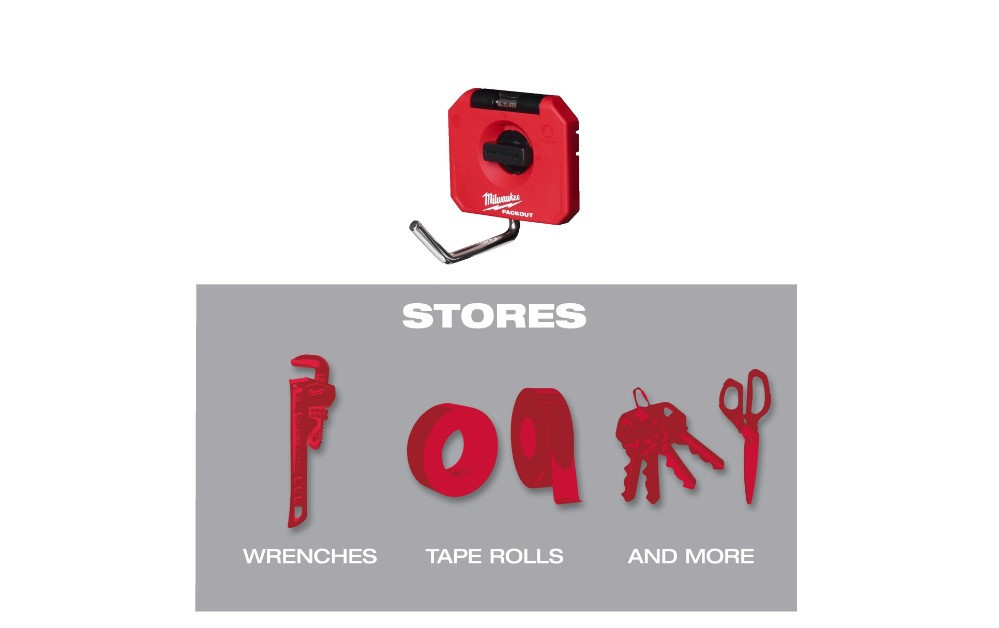 Тримач MILWAUKEE PACKOUT SMALL SINGLE STRAIGHT HOOK Одесса - изображение 5