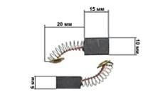 Щетки для электроинструмента 6*10*15 пятак Мукачево - изображение 1