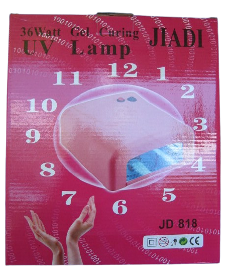УФ лампа для нарощування нігтів на 36 Вт з таймером на 2 хв , великий розмір з запобіжником. Київ - фото 7