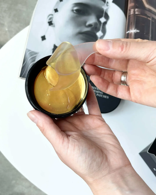 Освежающие укрепляющие патчи с витамином C Vitamin C Refreshing & Firming Eye Patches Hillary 60 шт 90 г Киев - изображение 3