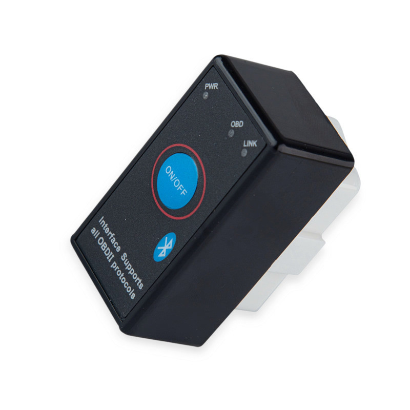 Адаптер OBDII - BLUETOOTH ELM32715 кнопка ON/OFF v1.5 диагностический Мукачево - изображение 1