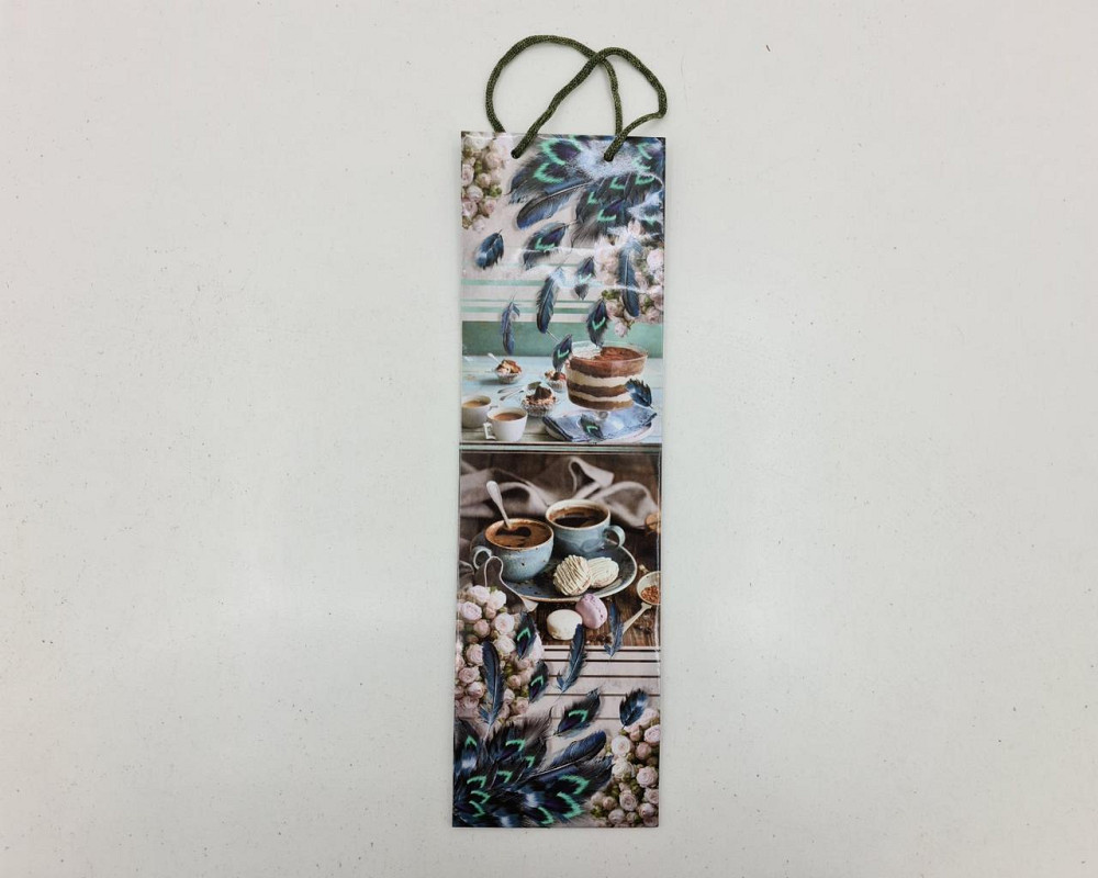 Пакет бумажный подарочный под бутылку  12/9/36(артBUT-84) (12 шт) Харьков - изображение 2