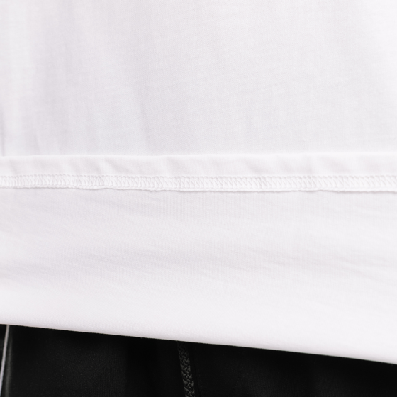 Молочна футболка. Футболка оверсайз чоловіча. Базова футболка Pobedov Onyx Київ