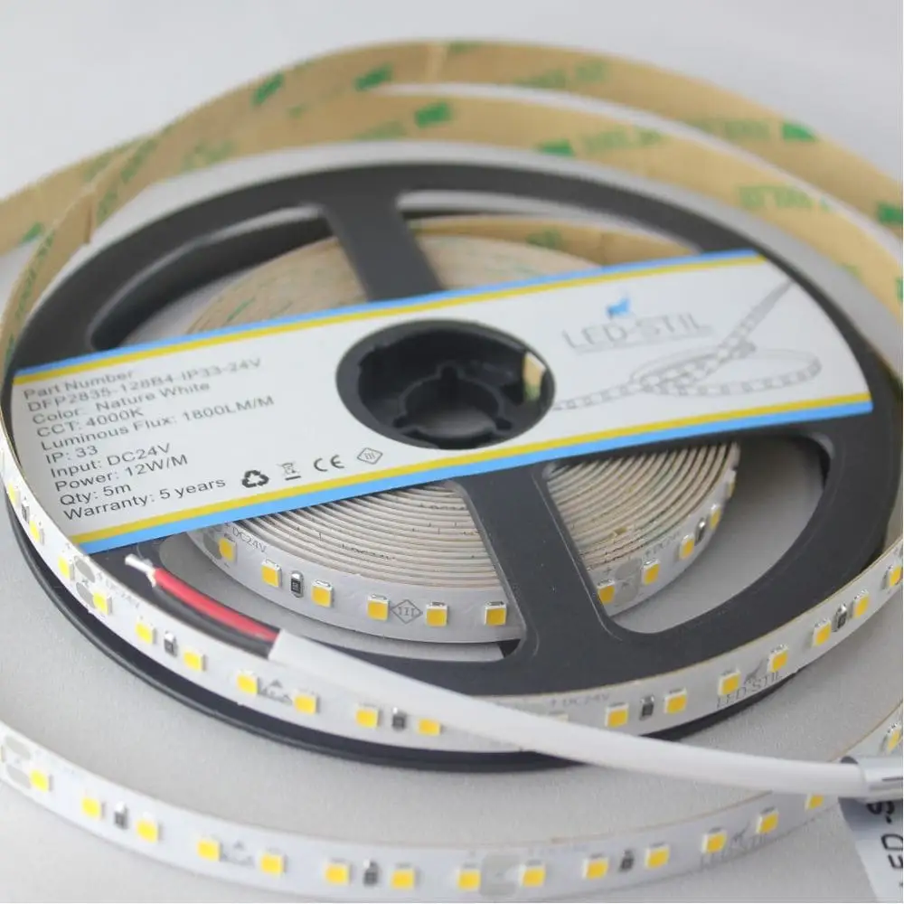 LED-STIL LED стрічка LED-STIL 4000K, 12 W, 2835, 128 шт, IP33, 24V, 1800LM Коломия - фото 7