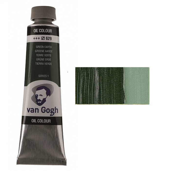 Фарба олійна VAN GOGH (629) Зелена земля 40 мл Royal Talens Київ - фото 1