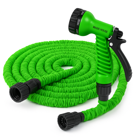 Садовий шланг Magic House 75.0м 250FT. Колір: зелений GC-43 Львів