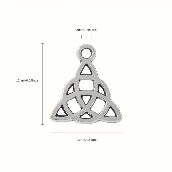 Набір 25 кулонів “Кельтські символи” – сріблястий метал Київ