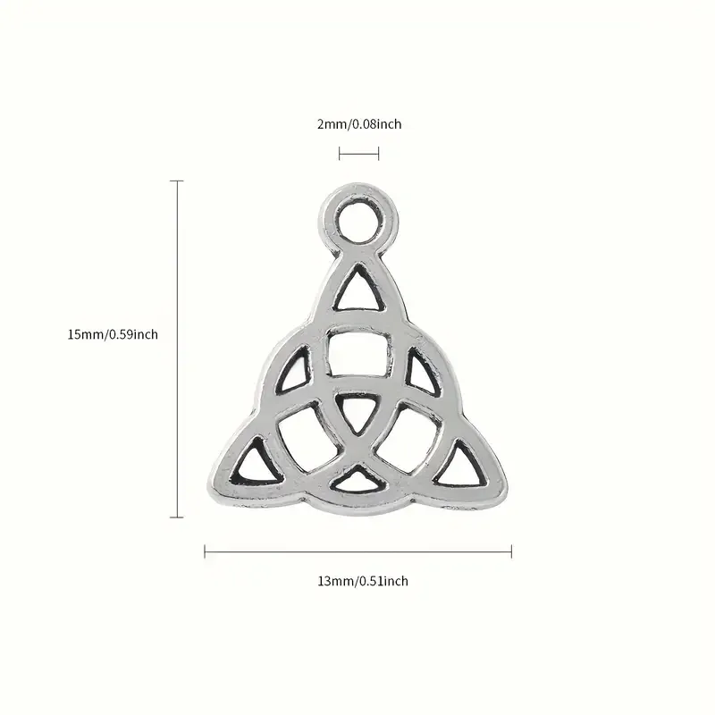 Набір 25 кулонів “Кельтські символи” – сріблястий метал Київ - фото 2